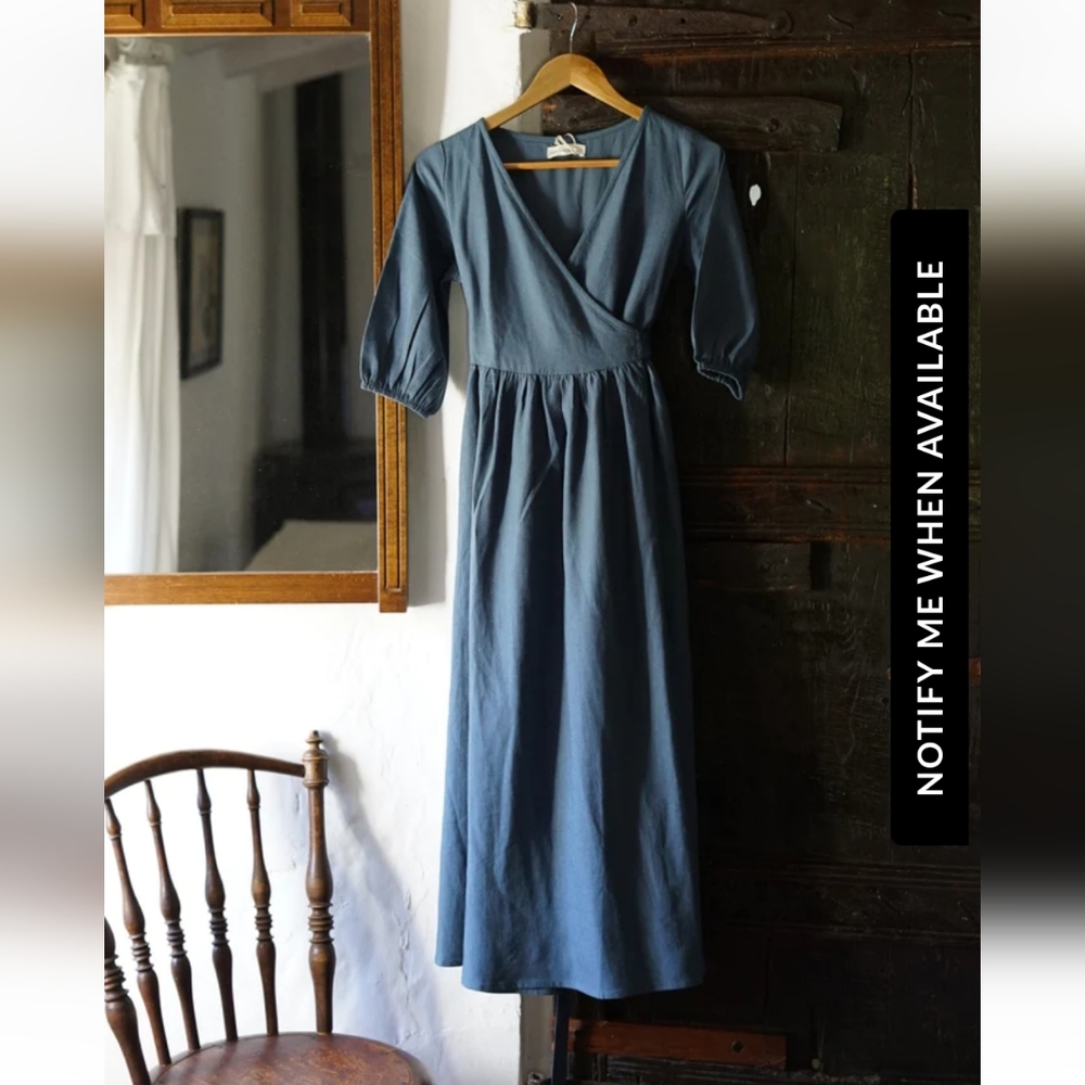 NWT Little Cottonwood Astrid Wrap Dress